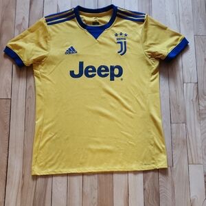Adidas Juventus Yellow and Blue Jersey